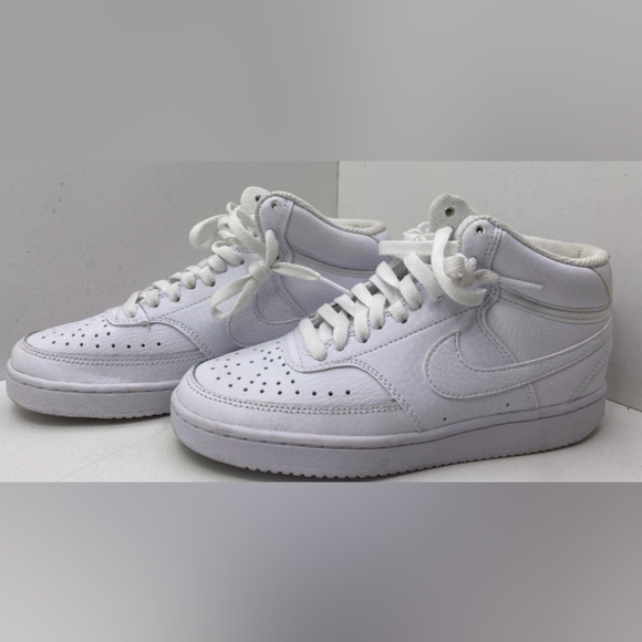 Nike Women's Court Vision Mid Sneakers Size 5.5 Like New MSRP $79.95 - Picture 4 of 11